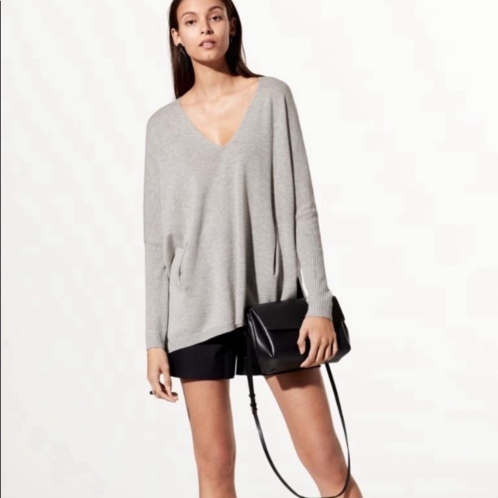 Aritzia | Baylor Grey Sweater